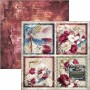Bohemian burgundy  Patterns Pad 12x12"