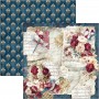 Bohemian burgundy  Patterns Pad 12x12"