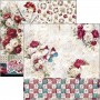 Bohemian burgundy  Patterns Pad 12x12"