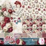 Bohemian burgundy  Patterns Pad 12x12"