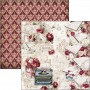 Bohemian burgundy  Paper Pad 12x12"