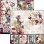 Bohemian burgundy  Paper Pad 12x12"