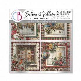 Merry & Bright Deluxe Paper Silver & Vellum