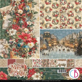 Merry & Bright Patterns Pad 12x12"
