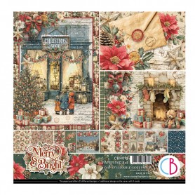 Merry & Bright  Pad 8x8"