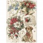 Rice Paper Set A5 MIXED 8/Pkg Cozy Christmas