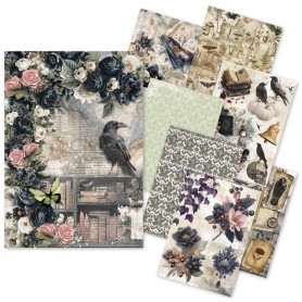 Rice Paper Set A5 MIXED 8/Pkg The witch's grimoire