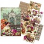 Rice Paper Set A5 MIXED 8/Pkg Chocolate Wanderlust