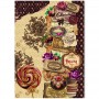Rice Paper Set A5 MIXED 8/Pkg Chocolate Wanderlust