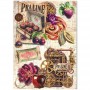 Rice Paper Set A5 MIXED 8/Pkg Chocolate Wanderlust