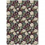 Rice Paper Set A5 MIXED 8/Pkg Bohemian burgundy
