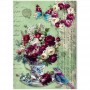 Rice Paper Set A5 MIXED 8/Pkg Bohemian burgundy