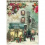 Rice Paper Set A5 MIXED 8/Pkg Merry & Bright