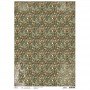 Rice Paper A3 Cocoa Art Deco