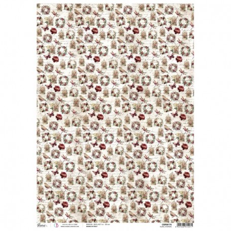 Rice Paper A3 Floral whispers