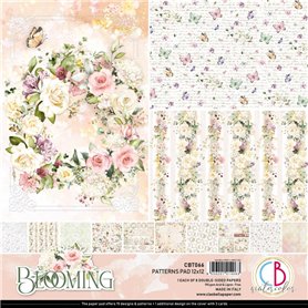 Colección Ciao Bella Blooming Patterns Pad 12x12"