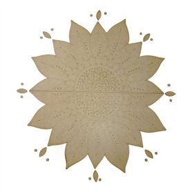 Girasol Gigante DM 2Piezas de 39x68 cm aprox.