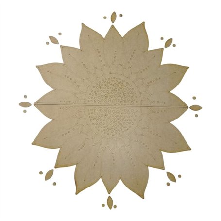 Girasol Gigante DM 2Piezas de 39x68 cm aprox.