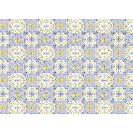Tela Encuadernar Decorada 70x50cm (Dolce Vita III)