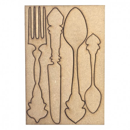 Set cubiertos DM 16cm