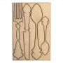 Set cubiertos DM 16cm