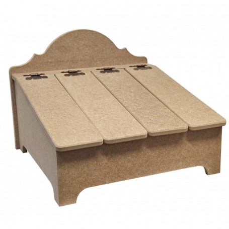Caja organizador 4 compartimentos