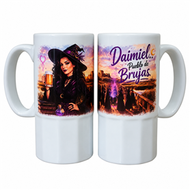 Jarra Ceramica "Daimiel Pueblo de Brujas"