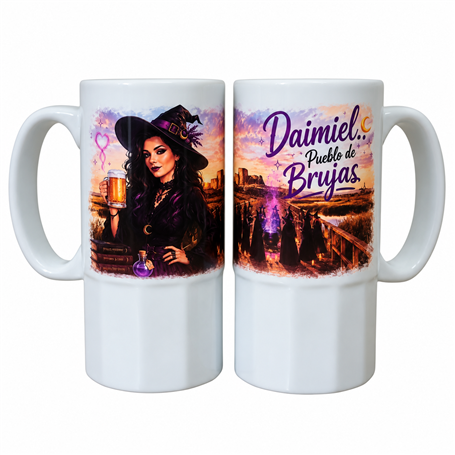 Jarra Ceramica "Daimiel Pueblo de Brujas"
