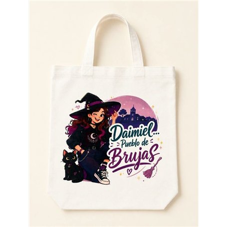 Bolsa Blanca "Pueblo de Brujas".