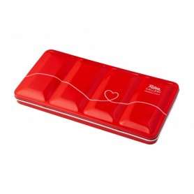 Caja vacía para 35 godets Roja ROSA GALLERY