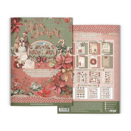 Junk Journal Christmas Memories A4 