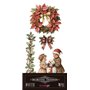 Decorative Transfers "Christmas Memories" 15x30cm 4 Hojas.