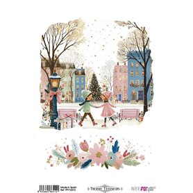 Thermo Transfers 20x30cm (Christmas Village II)