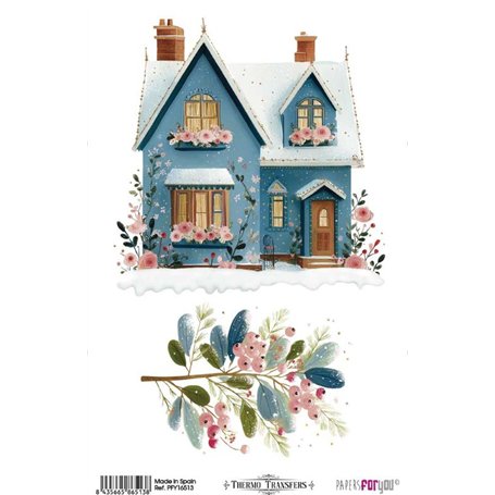Thermo Transfers 20x30cm (Christmas Village III)
