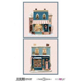 Thermo Transfers 20x30cm (Christmas Village VI)