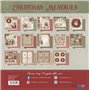 Colección 12 Papeles Scrap doble cara 180gr 12''x12'' (Christmas Memories)