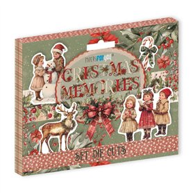 Die Cuts "Christmas Memories" 17 pzs 300gr.