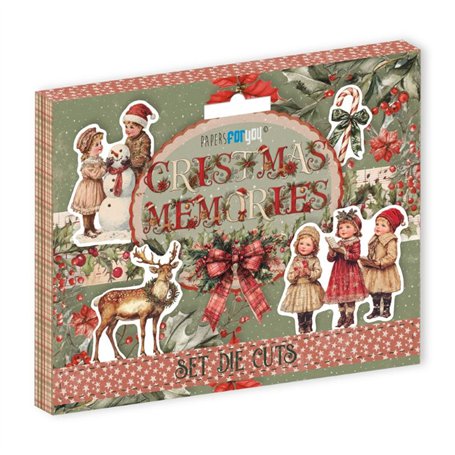 Die Cuts "Christmas Memories" 17 pzs 300gr.
