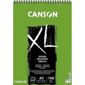 Bloc dibujo espiral CANSON XL A3 160g