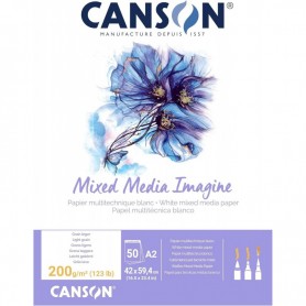Bloc Mix Media Imagine A2 CANSON 200g