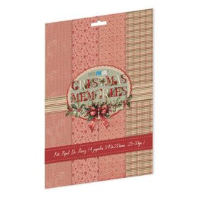 Kit 4 Papeles Arroz 54×33 cm (Christmas Memories I)