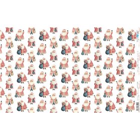 Papel Arroz 54x33 cm 25-30 gr.n(Christmas Village IV)