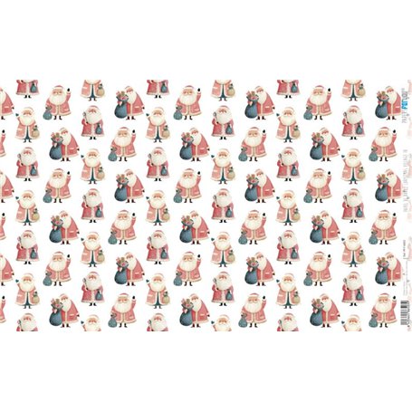 Papel Arroz 54x33 cm 25-30 gr.n(Christmas Village IV)