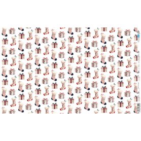 Papel Arroz 54x33 cm 25-30 gr.n(Christmas Village V)