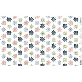Papel Arroz 54x33 cm 25-30 gr.n(Christmas Village VII)