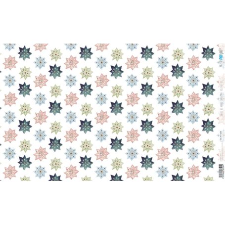 Papel Arroz 54x33 cm 25-30 gr.n(Christmas Village VII)