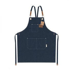 Delantal cruzado JEANS 68x74 cm