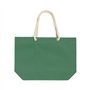 Bolsa algodón Verde con asas 55x39 cm
