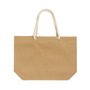 Bolsa algodón Marrón con asas 55x39 cm