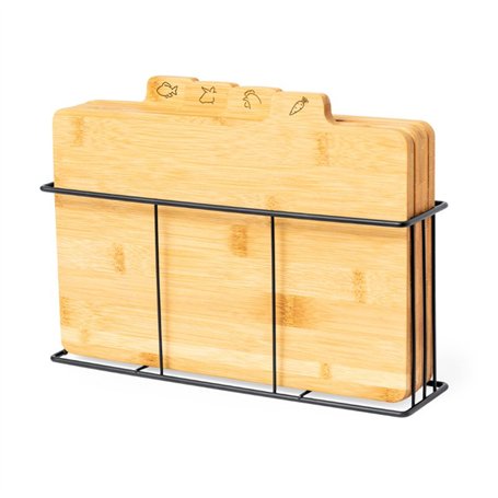 Conjunto 4 Tablas de Cocina + Soporte